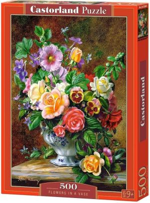 Castorland Puzzle 500 Kwiaty w wazonie (253338) 1