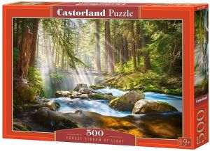Castorland Puzzle 500 Forest Stream of Light (253340) 1