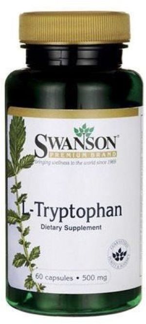 Swanson L-Tryptophan 500mg 60 kapsułek 1