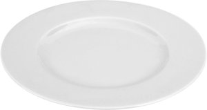 Talerz płytki 23 cm Amelia Biała 2