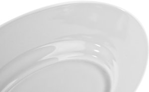 Talerz płytki 23 cm Amelia Biała 4