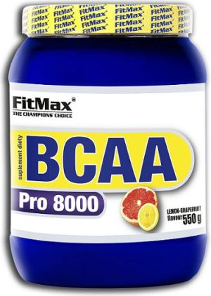 FitMax BCAA Pro 8000 Cytryna-grejpfrut 550g 1