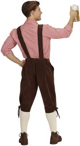 Widmann Bavarian spodnie tyrolskie, ciemnobrązowy (8003558656943) 2