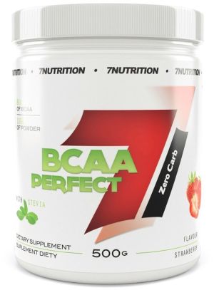 7NUTRITION BCAA Perfect truskawka 500g 1