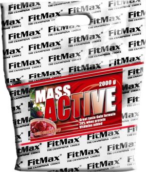 FitMax Mass Active Truskawka 2kg 1