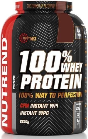 Nutrend Whey Protein 100% Banan 2250g 1
