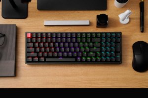 Keychron K4v3 RGB Aluminium Hot Swap QMK Keychron Super Red 2