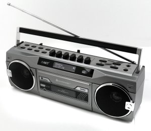 Radio Soundmaster Retro radio kasetowe z Bluetooth 5