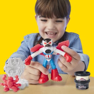Hasbro Play-Doh Captain America Moto-Slicer 3