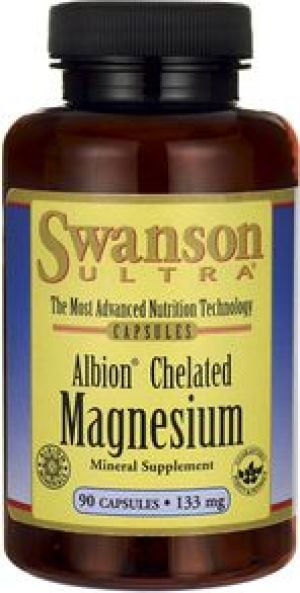 Swanson Albion Chelat Magnezu 133mg 90 kaps. 1
