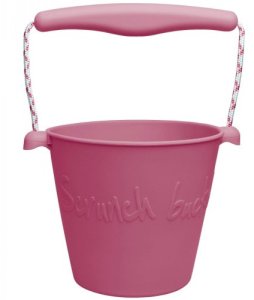 Scrunch-bucket - kirsebærrød 1