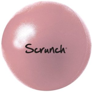 Scrunch-ball - støvet rosa 1