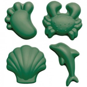 Scrunch-moulds - mørkegrøn 1