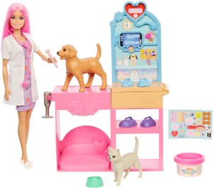 Barbie Fast Cast Pet Vet Clinic 1