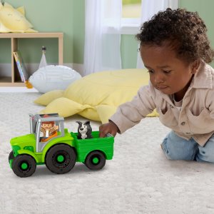 Fisher Price Fisher Price Little People Push & Play Tractor 2