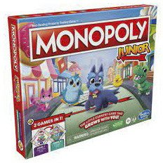 Monopoly Junior 2 In 1 Games DK/NO 1