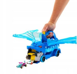 Hot Wheels Smoczy Transporter City Ultimate Dual Dragon Hauler JBM72 4