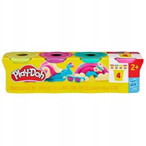 Play-Doh 4 Pack 340 g - Vibrant 3
