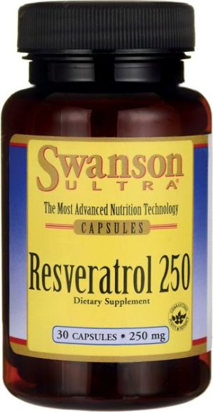 Swanson Resweratrol 250mg 30 kaps. 1
