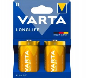 D-batteri Varta VARTA Longlife D Blister 2 Alkali-mangan 1.5 V 2 stk 1