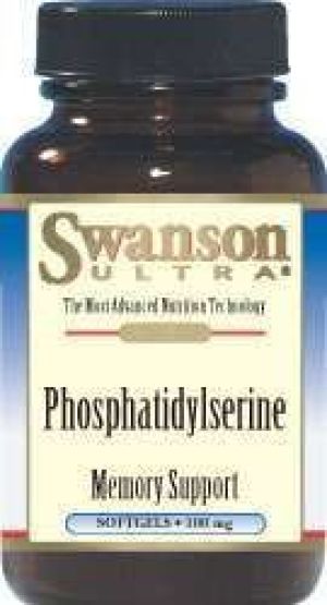 Swanson Fosfatydyloseryna 100mg 30 kaps. 1