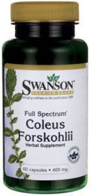 Swanson FS Coleus Forskohlii 400mg 60 kaps. 1