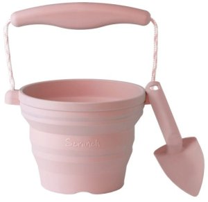 Scrunch-gardening-set - støvet rosa 1
