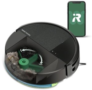iRobot Roomba 205 DustCompactor Robot vacuum cleaner with floor cleaning - Black 1