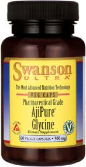 Swanson AjiPure Glicyna 500mg 60 kaps. 1