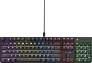 Trust GXT 871 Zora, Wired, USB, Mechanical, QWERTY, RGB LED, Black 1