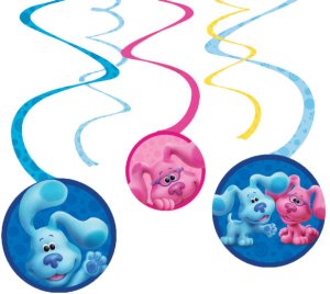Blue´s Clues spiraler, 6 stk 1