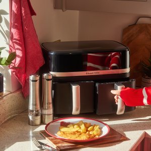 Airfryer 27680-56/RH Satisfry Dual Basket Air Fry 11