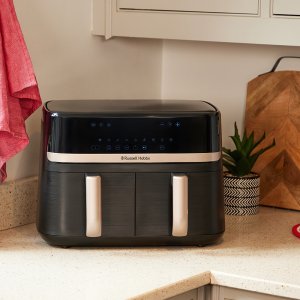 Airfryer 27680-56/RH Satisfry Dual Basket Air Fry 9