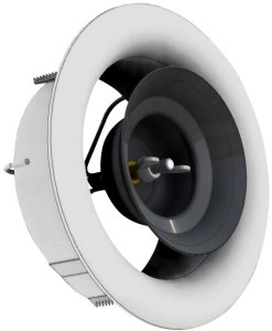Lindab Płyta czołowa AIRYFP ROUN Ø125 mm, okrągła do montażu w obudowie zaworu AIRYB, kolor RAL9003. (684034) 2