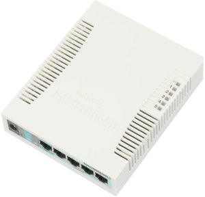 Šakotuvas Mikrotik RouterBOARD 260GS 5-port Gigabit smart switch with SFP 4