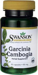 Swanson Garcinia Cambogia extract 80mg 60 kapsułek 1