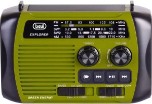 Radio Trevi RA 7F 30 Bluetooth Czarno-Zielone 3