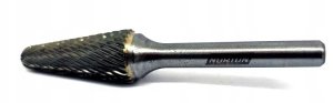 HM-fræser Form L 12x30x6 mm - Norton Cut D Længde 75 mm 1