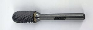 HM-fræser Form C 12x25x6 mm - Norton Cut D Længde 70 mm 1