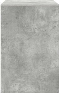 Biurko vidaXL Szare 70 cm x 50 cm 5