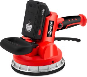 PRZYSSAWKA WIBRUJĄCA DO PŁYTEK WIBRATOR DO POZIOMOWANIA 2xAKU MOCNA 1000W 1