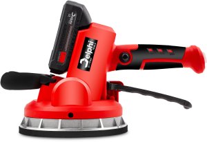 PRZYSSAWKA WIBRUJĄCA DO PŁYTEK WIBRATOR DO POZIOMOWANIA 2xAKU MOCNA 1000W 3