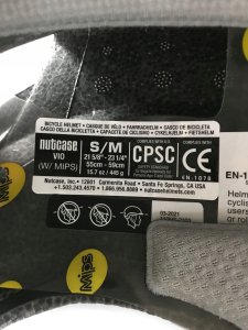 Nutcase Vio Blanco Gloss Mips Light cycling helmet, 55-59 cm 3