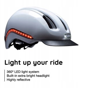 Nutcase Vio Blanco Gloss Mips Light cycling helmet, 55-59 cm 4