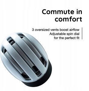 Nutcase Vio Blanco Gloss Mips Light cycling helmet, 55-59 cm 6