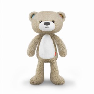 Zazu Brody the bear - musical night light that teaches sleep rhythms, taupe 1
