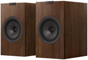 KEF Q3 Meta floorstanding speaker pair, walnut 1