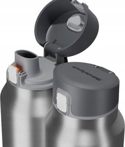 HidrateSpark PRO Chug smart drink bottle, 0.95 L, silver 2