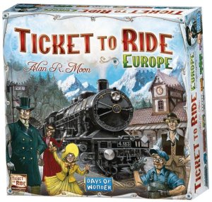 Ticket to Ride Europe strategy game 1