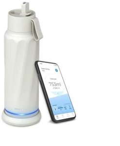 WaterH VITA FlipLid smart drinking bottle, 532 ml, white 1